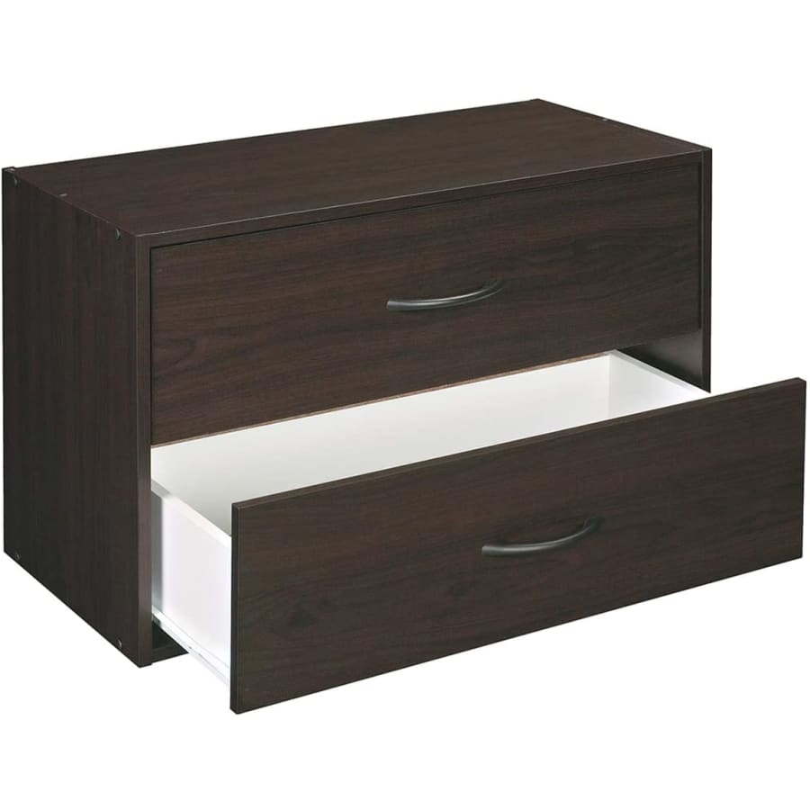 ClosetMaid Stackable 2-Drawer Horizontal Organizer for $57 ClosetMaid Stackable 2-Drawer Horizontal Organizer for $57