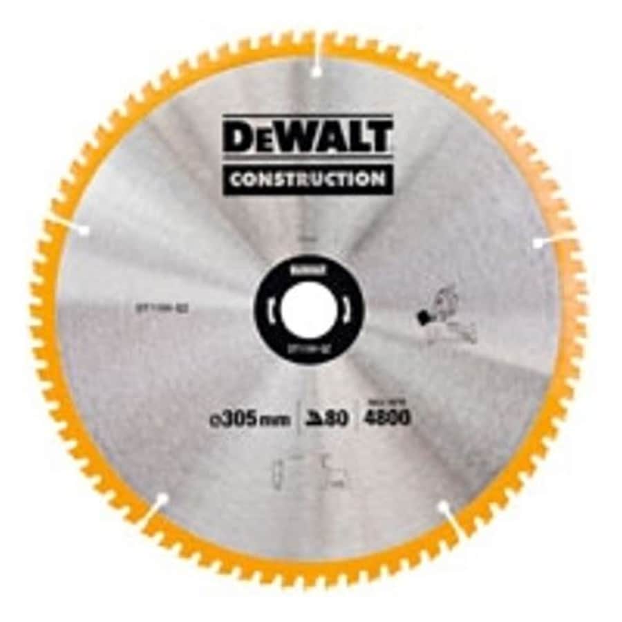 Dewalt DT1936-QZ 12.6"/30mm 18WZ Portable Circular Saw Blade for $7
