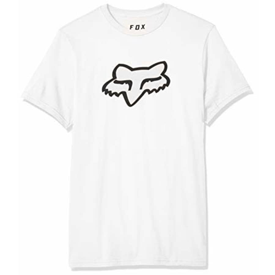 Fox Head Fox Men's Legacy Head Short Sleeve Basic T-Shirt, Optic White, 2X for $27