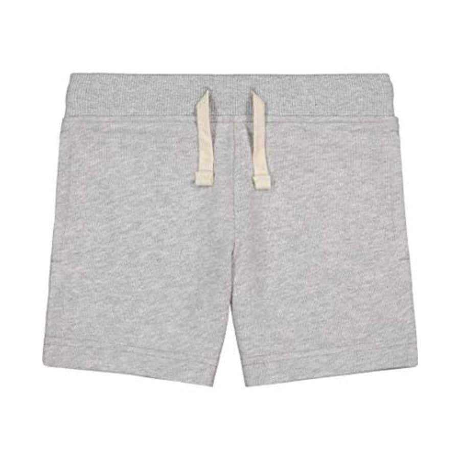 Nautica Girls' Little School Uniform Fleece Short, Grey Heather, 6X for $11