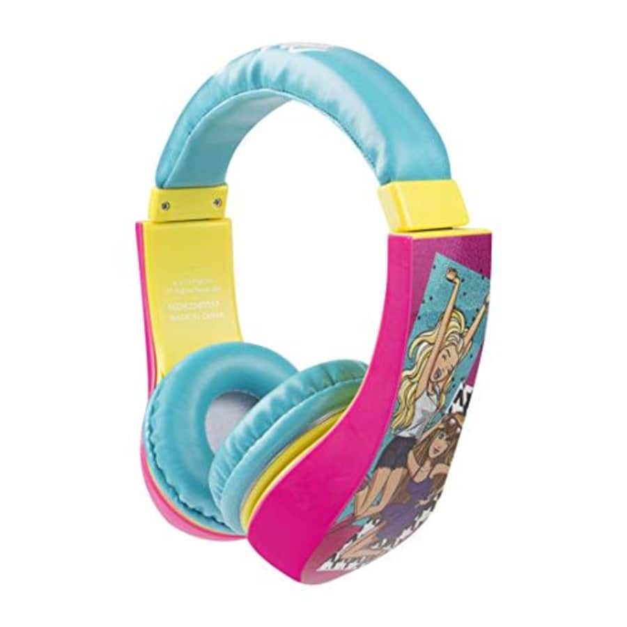 Sakar 30359-TRU Batman Kid Safe Over the Ear Headphone w/ Volume Limiter, Barbie Pink for $22