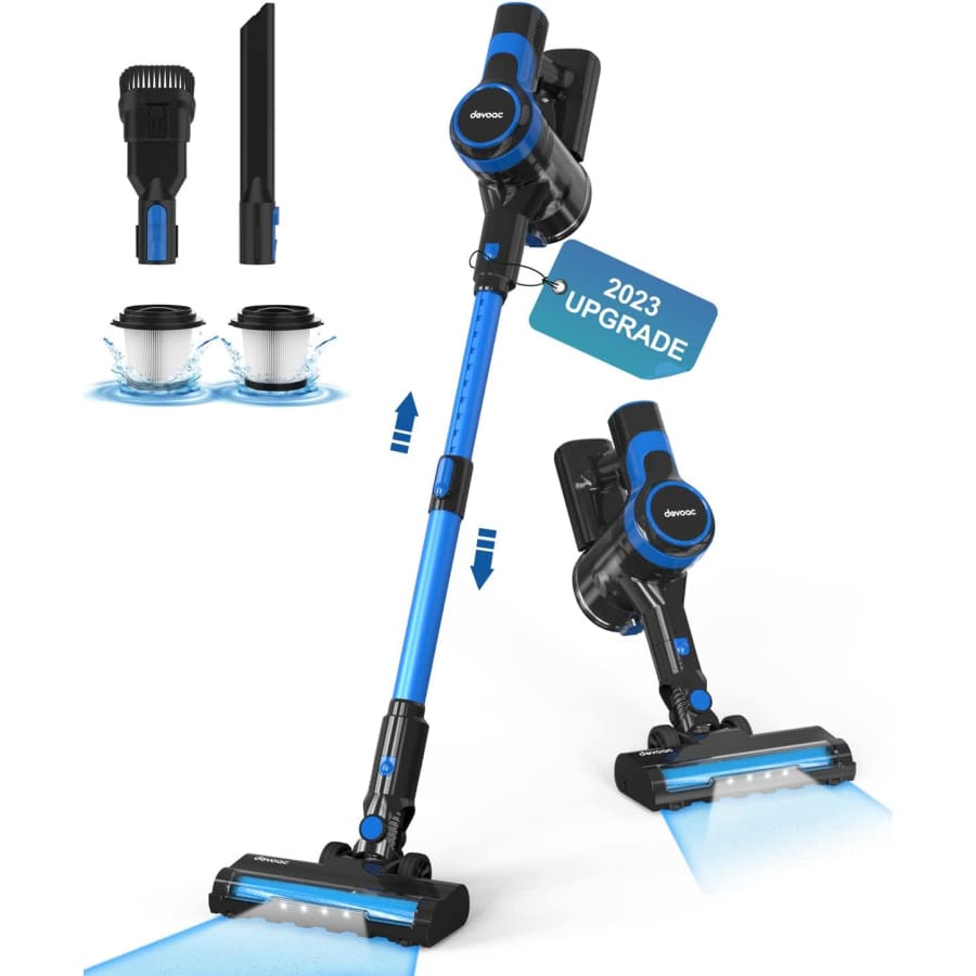 Devoac 6-in-1 Cordless Stick Vacuum Cleaner for $80