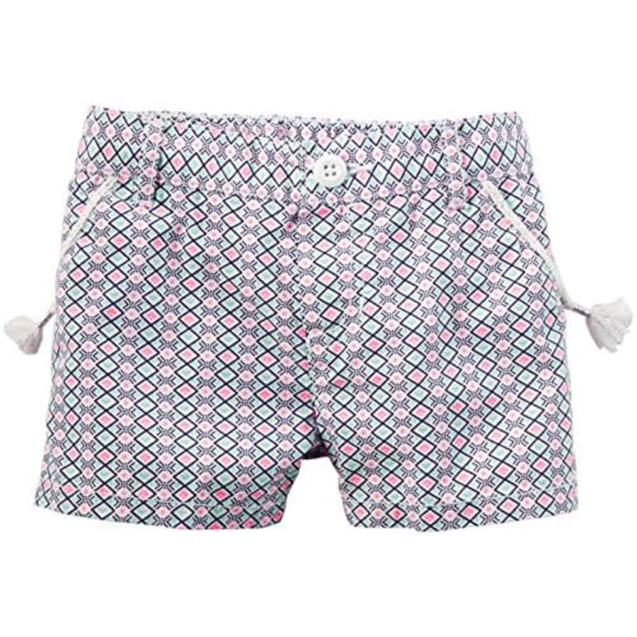 Carter's Girls' Woven Short 278g162, Print, 5 for $12