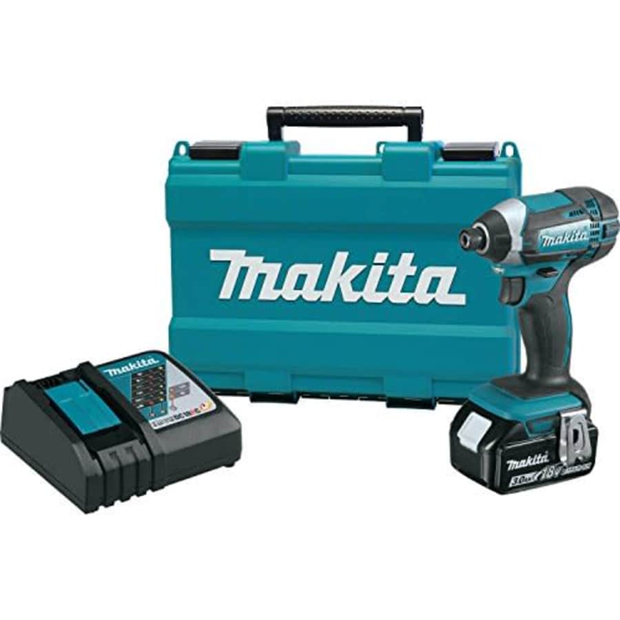 Makita XDT111 3.0 Ah 18V LXT Lithium-Ion Cordless Impact Driver Kit for $130