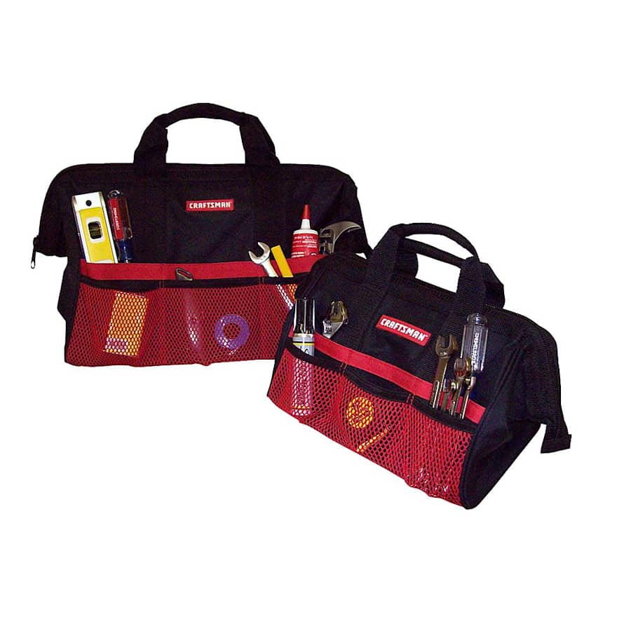 Craftsman 13" and 18" Tool Bag Set for $10 Craftsman 13" and 18" Tool Bag Set for $10