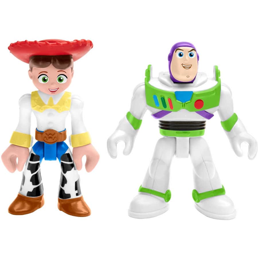 Fisher-Price Imaginext Toy Story Buzz Lightyear & Jessie for $3