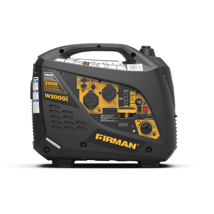 Firman Generators 2,000W / 1,600W Recoil Start Inverter Generator for $236 Firman Generators 2,000W / 1,600W Recoil Start Inverter Generator for $236