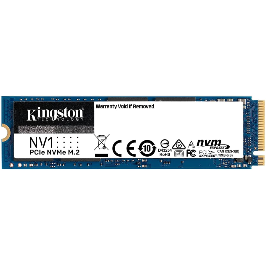 Kingston NV1 1TB M.2 2280 NVMe PCIe Internal SSD for $74 Kingston NV1 1TB M.2 2280 NVMe PCIe Internal SSD for $74