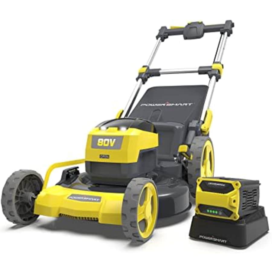 PowerSmart 21" 80V Battery-Powered Lawn Mower for $260 PowerSmart 21" 80V Battery-Powered Lawn Mower for $260