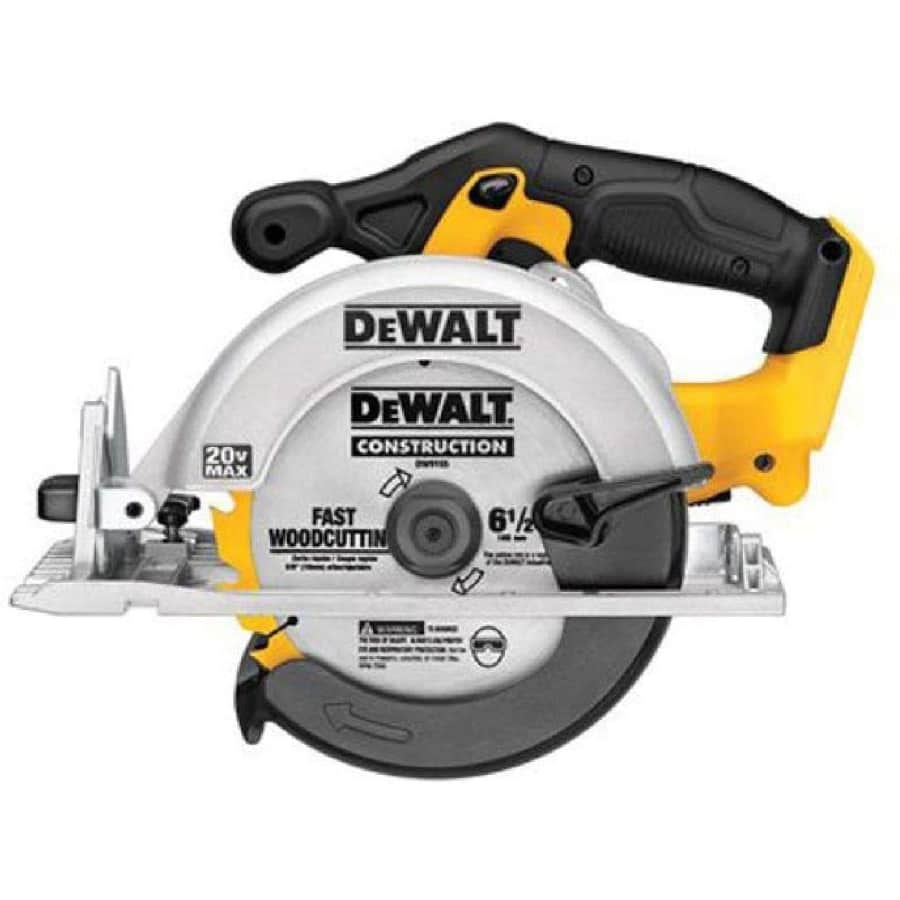 DeWalt 20V Max Li-ion 6-1/2" Circular Saw (Tool Only): $129