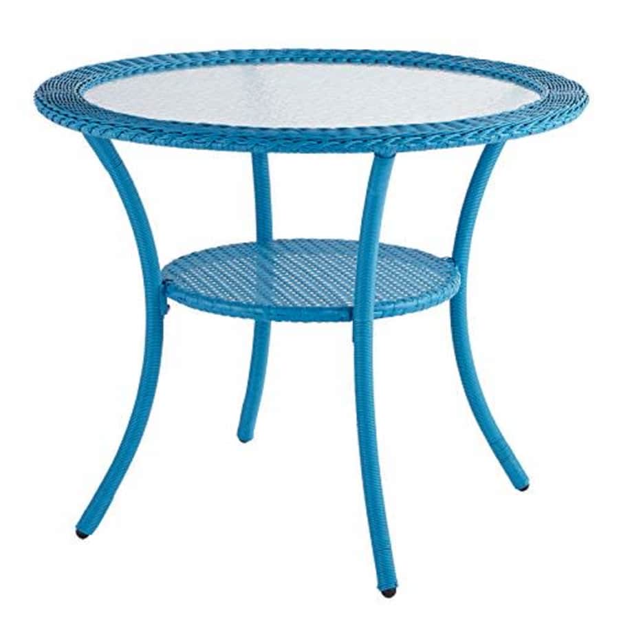 BrylaneHome Roma All-Weather Resin Wicker Bistro Table Patio Furniture, Pool for $191 BrylaneHome Roma All-Weather Resin Wicker Bistro Table Patio Furniture, Pool for $191