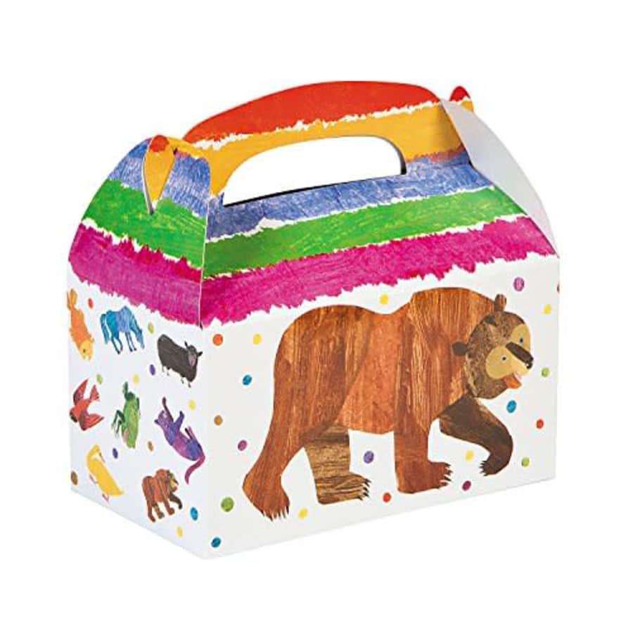 Fun Express Eric Carle's Brown Bear Brown Bear What Do You See? Favor Boxes - Party Supplies - 12 Pieces for $16