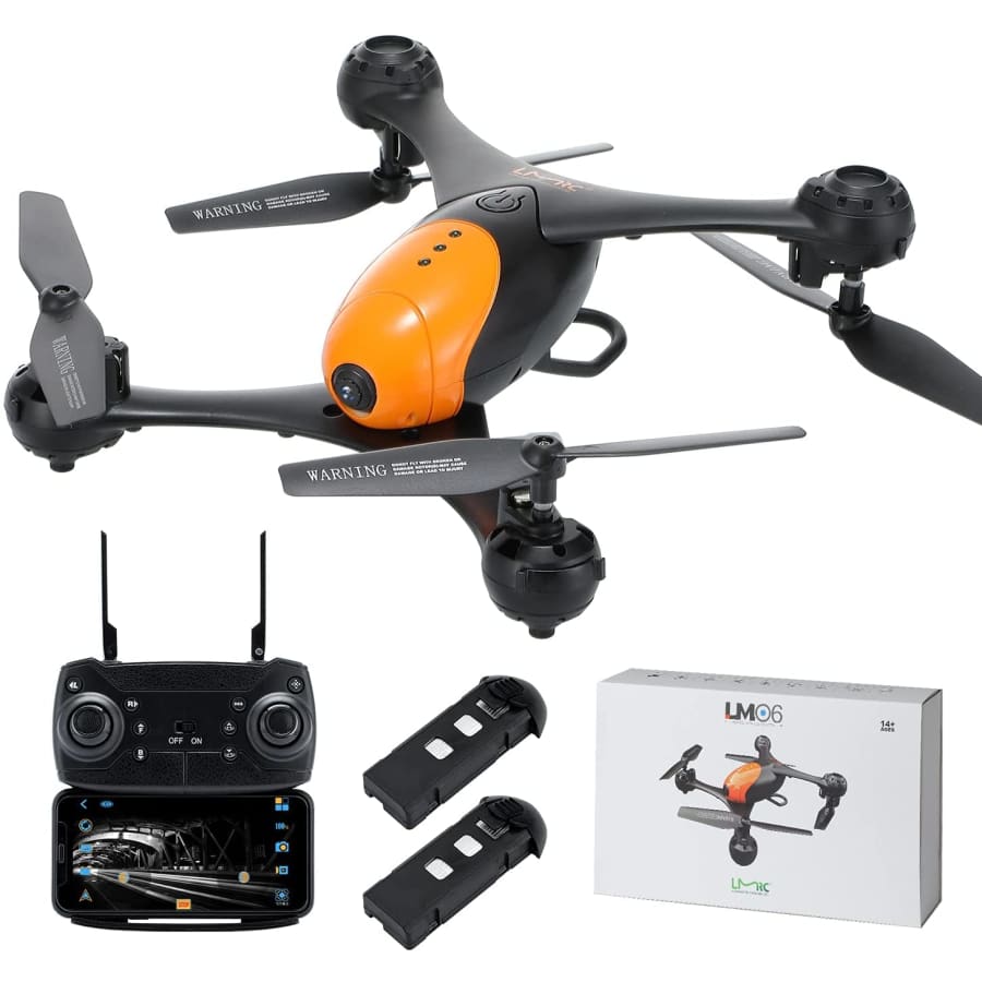 HR RC Quadcopter Drone w/ 1080p Camera for $32