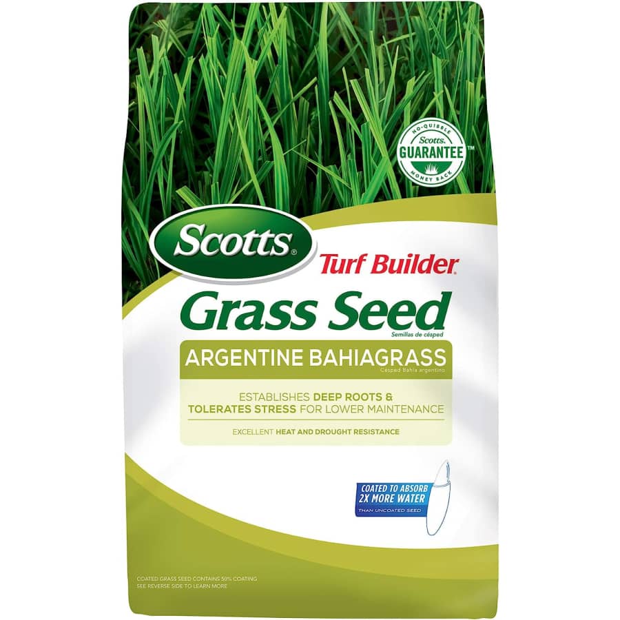 Scotts Turf Builder Grass Seed Argentine Bahiagrass 10-lb. Bag for $46 w/ Prime
