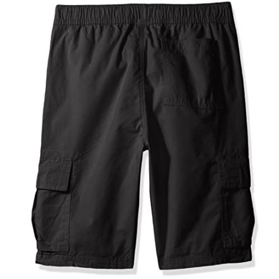 The Children's Place Boys' Uniform Pull On Cargo Shorts, Washed Blk, 16 for $12 The Children's Place Boys' Uniform Pull On Cargo Shorts, Washed Blk, 16 for $12