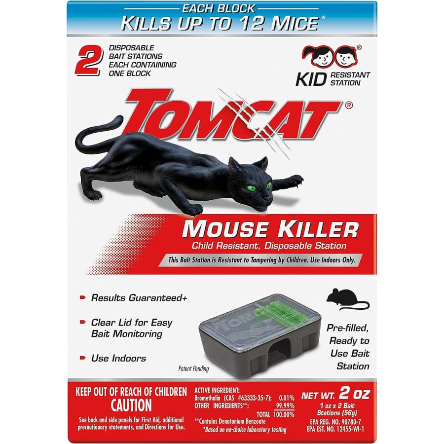 Tomcat Mouse Killer Bait Station 2-Pack for $4 Tomcat Mouse Killer Bait Station 2-Pack for $4