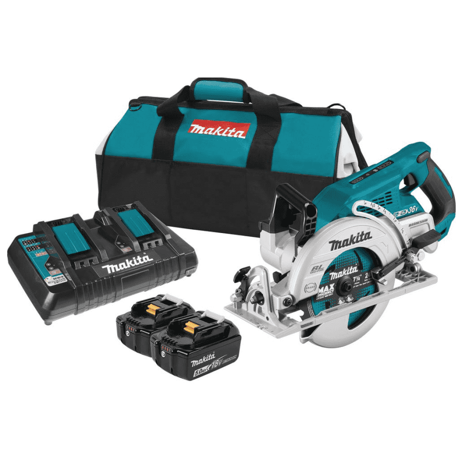 Makita 18V X2 LXT Cordless Rear Handle Circular Saw Kit for $222 Makita 18V X2 LXT Cordless Rear Handle Circular Saw Kit for $222