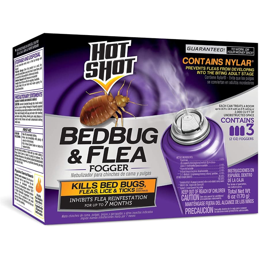 Hot Shot Bedbug & Flea Fogger for $8
