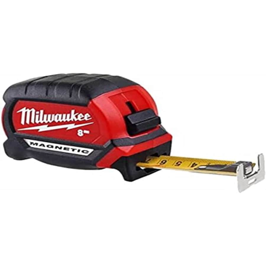 Milwaukee Stud II Magnetic Tape Measure 8m (Width 33mm) (Metric only) for $39