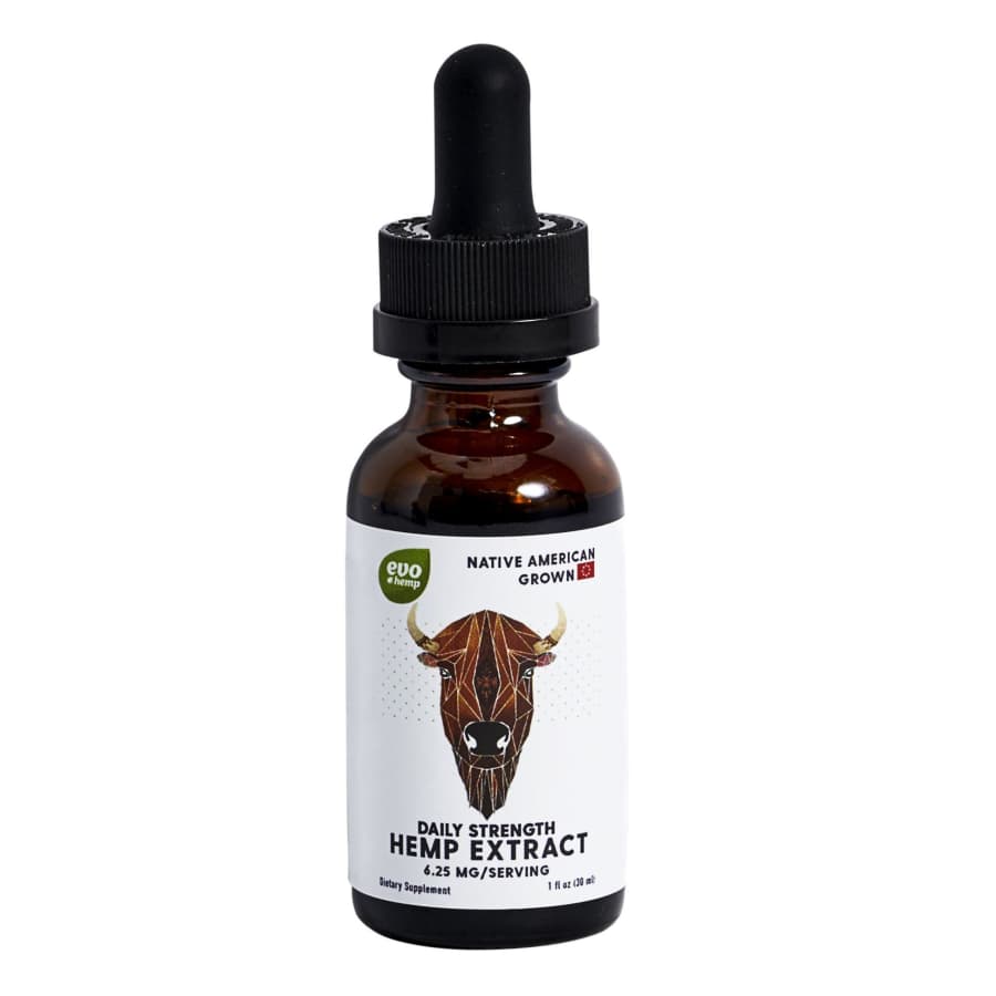 Evo Hemp CBD Daily Strength Hemp Extract Tincture for $8
