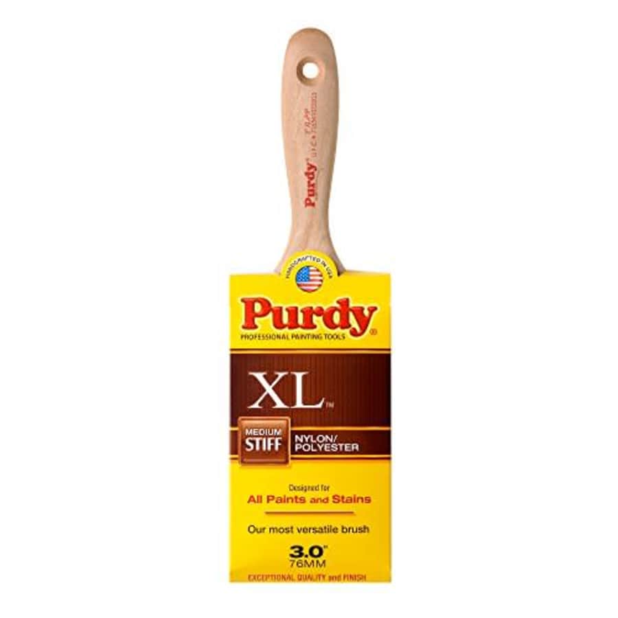 Purdy 144324330 XL Series Pip Enamel/Wall Paint Brush, 3 inch for $43 Purdy 144324330 XL Series Pip Enamel/Wall Paint Brush, 3 inch for $43