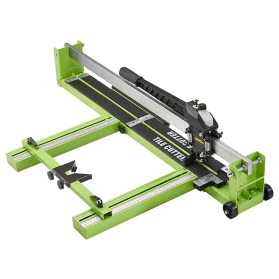 VEVOR Tile Cutter 31.5 Inch Manual Tile Cutter 1.4 Inch Tile Cutting Machine Ceramic Porcelain Tile for $94