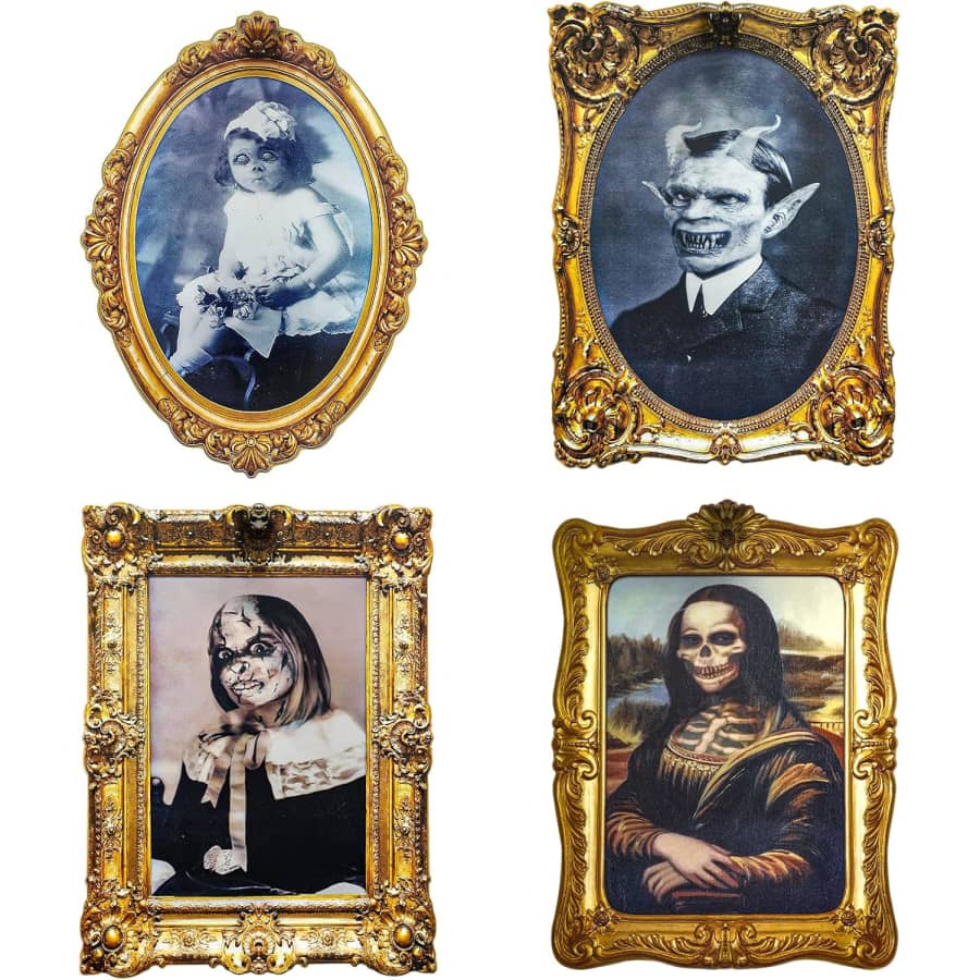 Ecger 3D Changing Face Halloween Portraits 4-Pack: $8.99