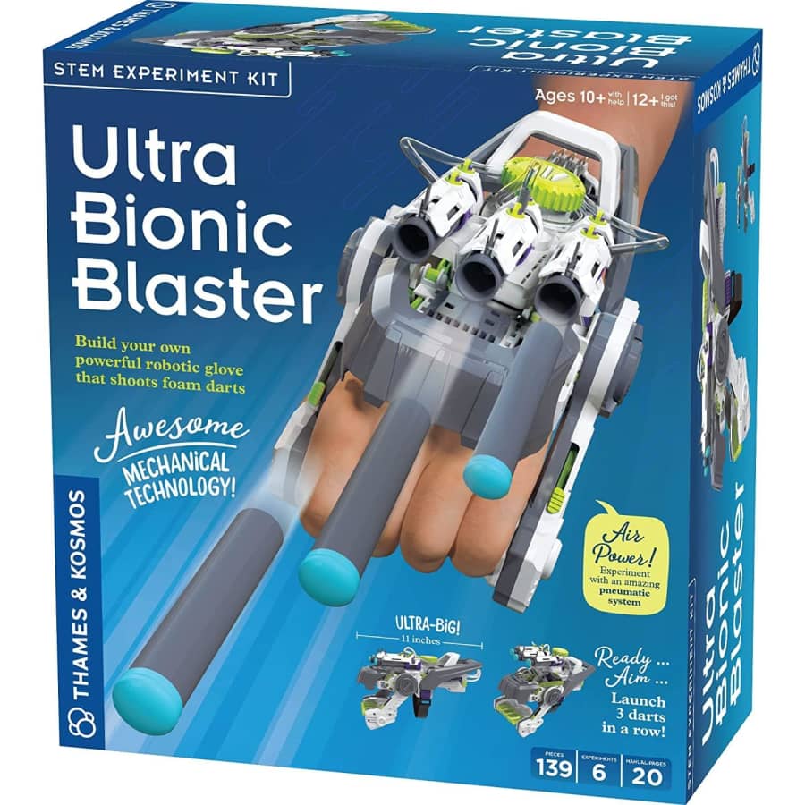 Thames & Kosmos Ultra Bionic Blaster STEM Experiment Kit for $20 Thames & Kosmos Ultra Bionic Blaster STEM Experiment Kit for $20