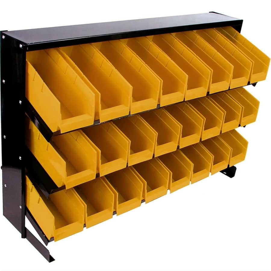 Stalwart 24-Bin Parts Storage Rack for $72 Stalwart 24-Bin Parts Storage Rack for $72