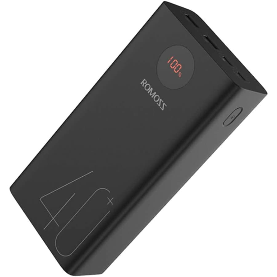 Romoss 40,000mAh 18W Fast Charging Portable Power Bank for $22 w/ Prime