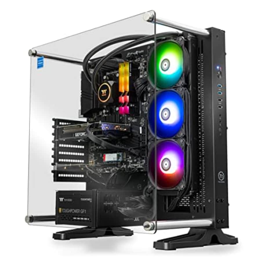 Thermaltake Shadow 370 v2 AIO Liquid Cooled Gaming PC (AMD Ryzen 5 5600X 6-core, DDR4 3600Mhz 16GB for $886