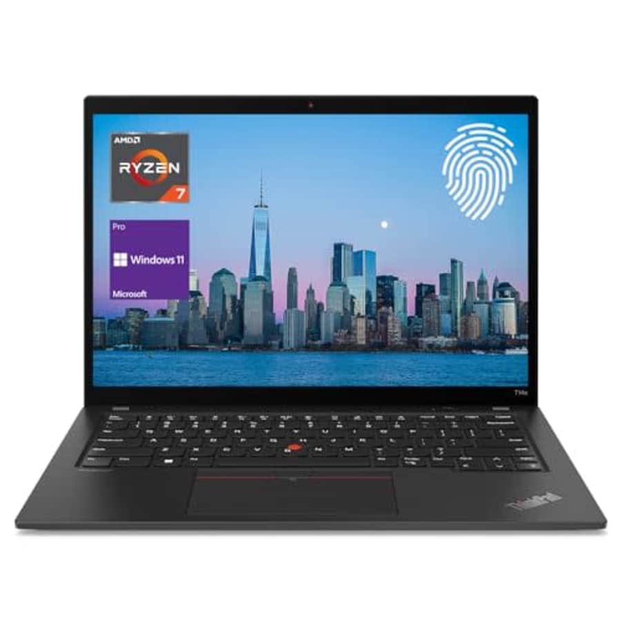 Lenovo ThinkPad T14s Gen 2 Business Laptop, 14" FHD Display, AMD Ryzen 7 Pro 5850U, 16GB RAM, 512GB for $1,100 Lenovo ThinkPad T14s Gen 2 Business Laptop, 14" FHD Display, AMD Ryzen 7 Pro 5850U, 16GB RAM, 512GB for $1,100