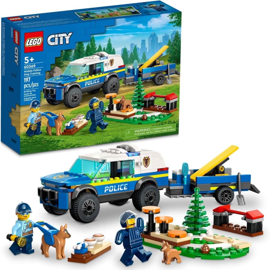 LEGO City Mobile Police Dog Training for $19