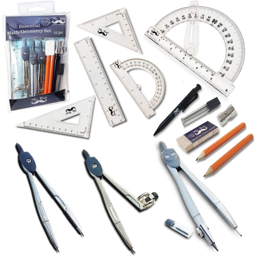 Mr. Pen 15-Piece Geometry Set for $13