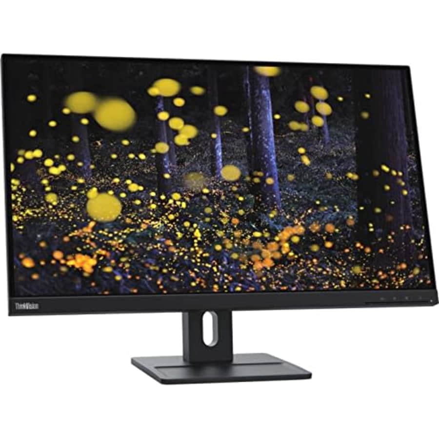 Lenovo ThinkVision E27q-20 27" WQHD WLED LCD Monitor - 16:9 - Raven Black for $328 Lenovo ThinkVision E27q-20 27" WQHD WLED LCD Monitor - 16:9 - Raven Black for $328