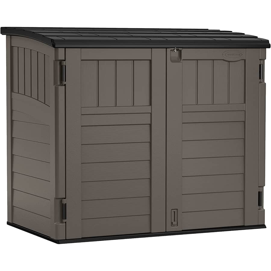 Suncast 4x2-Foot Horizontal Storage Shed w/ Floor Kit for $320