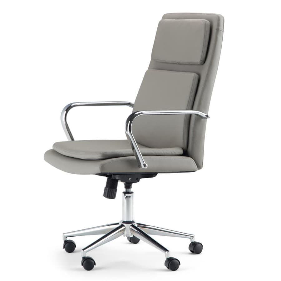 Simpli Home Swanson Adjustable Swivel Executive Office Chair for $147