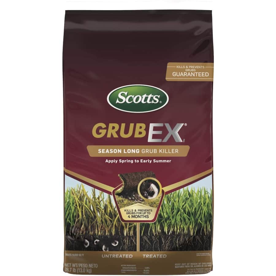Scotts GrubEx Grub Killer 28.7-lb. Bag: $38 w/ Subscribe & Save Scotts GrubEx Grub Killer 28.7-lb. Bag: $38 w/ Subscribe & Save