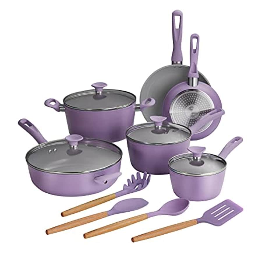 Tramontina Cookware Set 14-Piece (Purple) 80110/037DS for $115