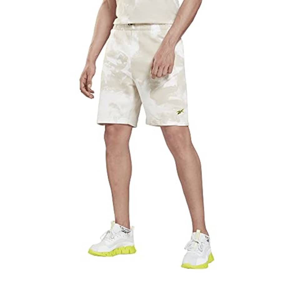 Reebok Men's Standard Graphic Shorts, Stucco, Large for $26 Reebok Men's Standard Graphic Shorts, Stucco, Large for $26