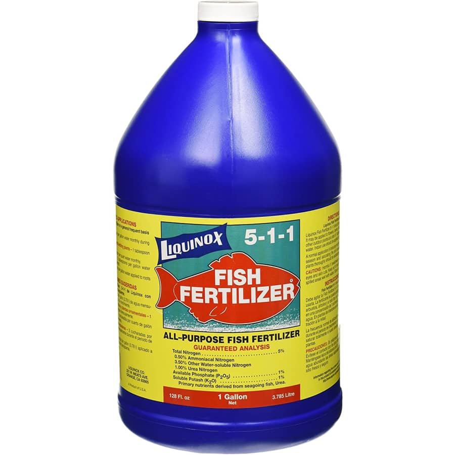 Liquinox 1-Gallon 5-1-1 Fish Fertilizer for $38