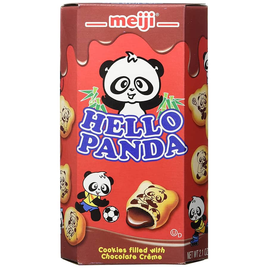 Meiji Hello Panda Cookie 2.1-oz. Box 10-Pack for $19