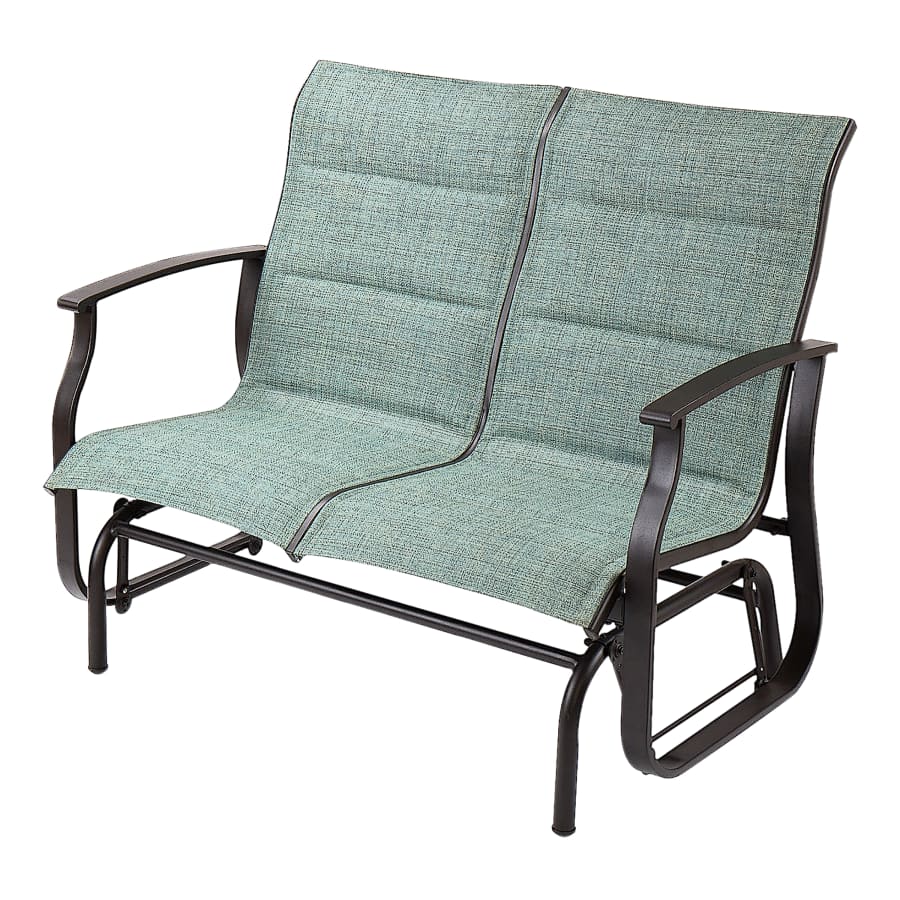 Mainstays Highland Knolls Glider Loveseat for $135