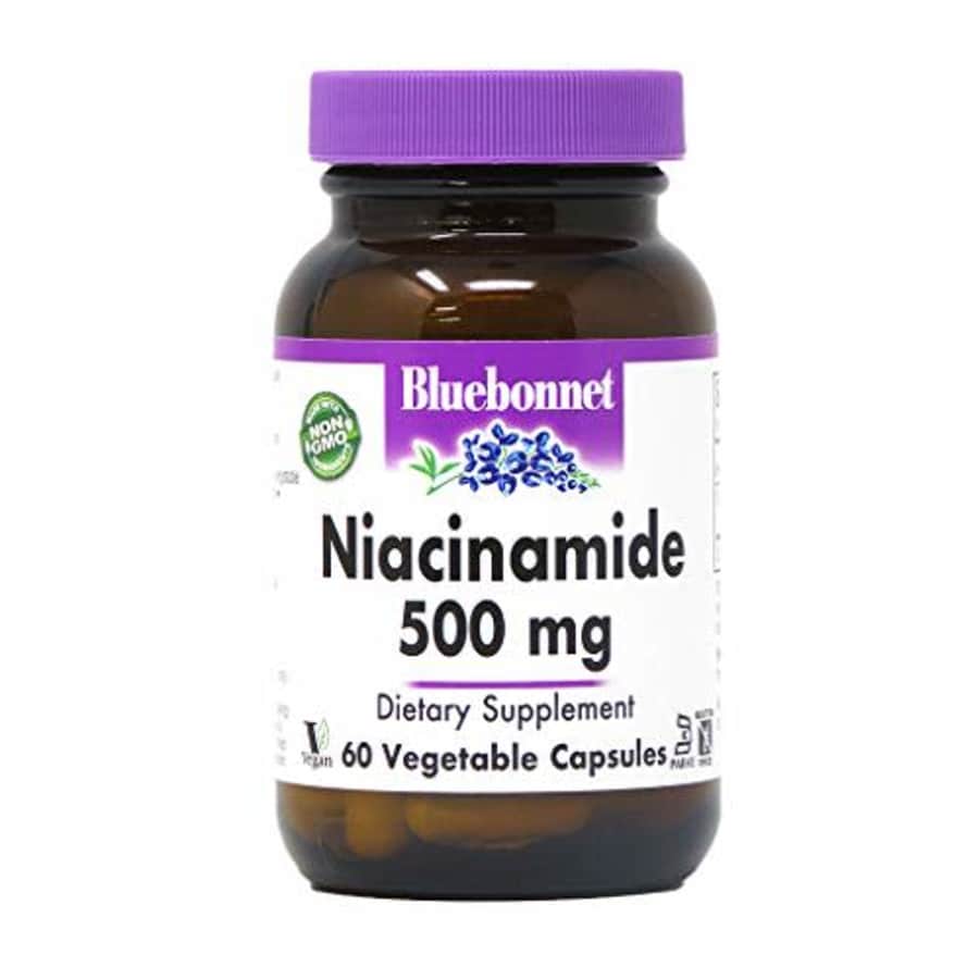 Bluebonnet Niaciamide 500 mg Vegetable Capsules, 60 Count for $14 Bluebonnet Niaciamide 500 mg Vegetable Capsules, 60 Count for $14