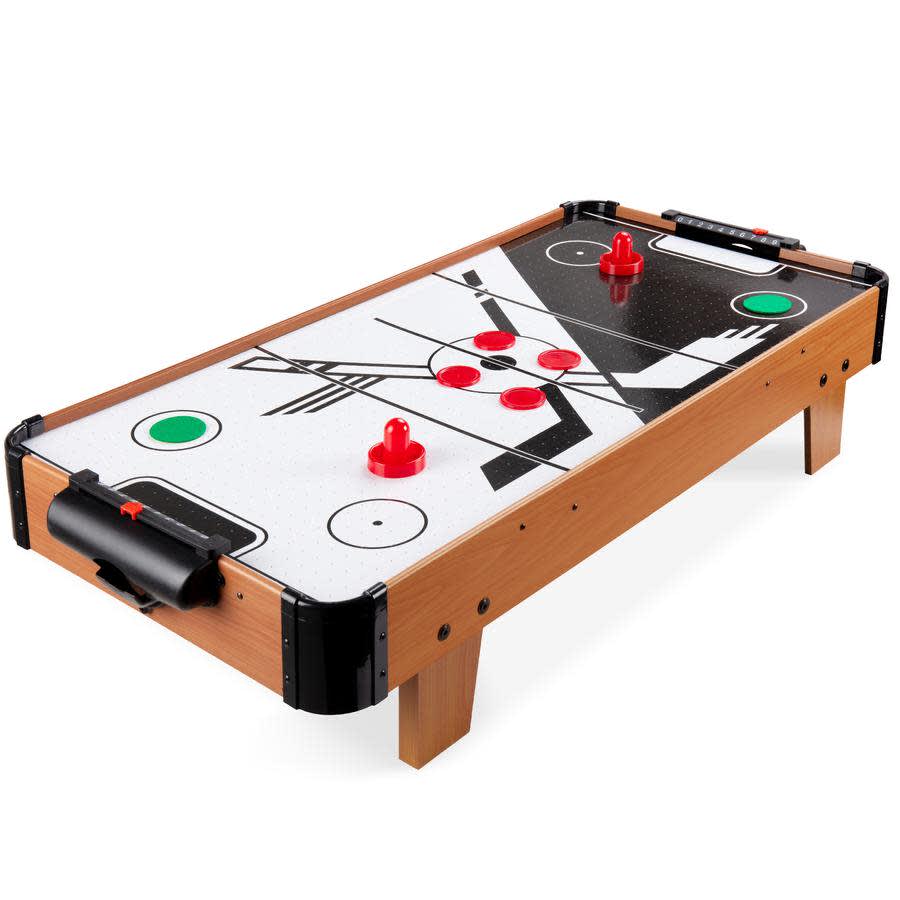 Best Choice Products Tabletop Air Hockey Game Table for $55