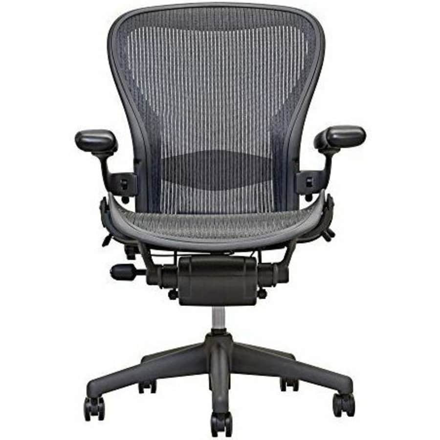 Open-Box Herman Miller Aeron Size B Office Chair w/ Adjustable Lumbar Support: $539 Open-Box Herman Miller Aeron Size B Office Chair w/ Adjustable Lumbar Support: $539