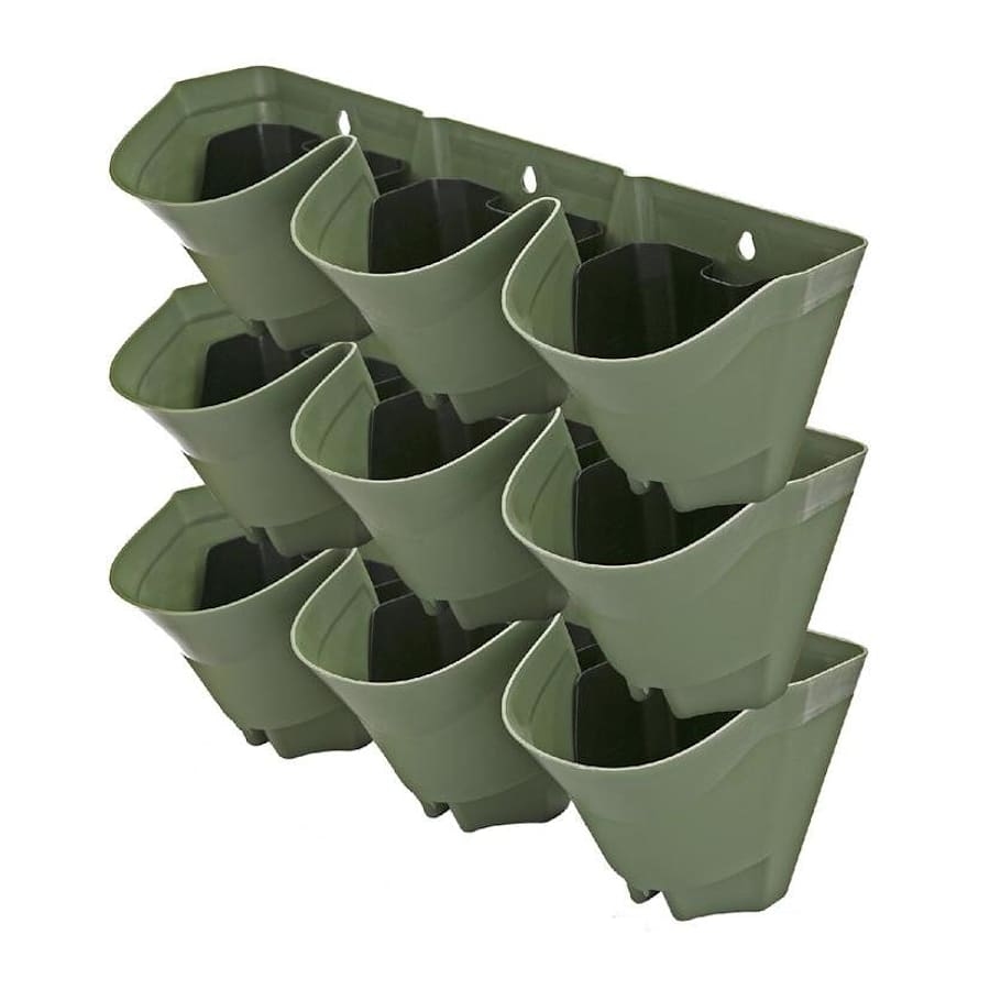 Worth Garden Self-Watering 3-Pocket Vertical Planter 3-Pack for $33