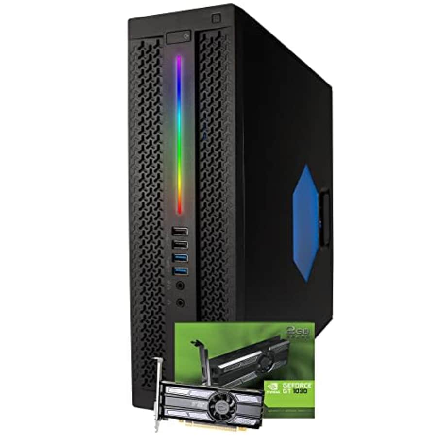 HP Elite RGB Gaming Desktop Computer | Intel Quad Core i5 (3.6Ghz Turbo) | GeForce GT 1030 (2GB) for $349 HP Elite RGB Gaming Desktop Computer | Intel Quad Core i5 (3.6Ghz Turbo) | GeForce GT 1030 (2GB) for $349