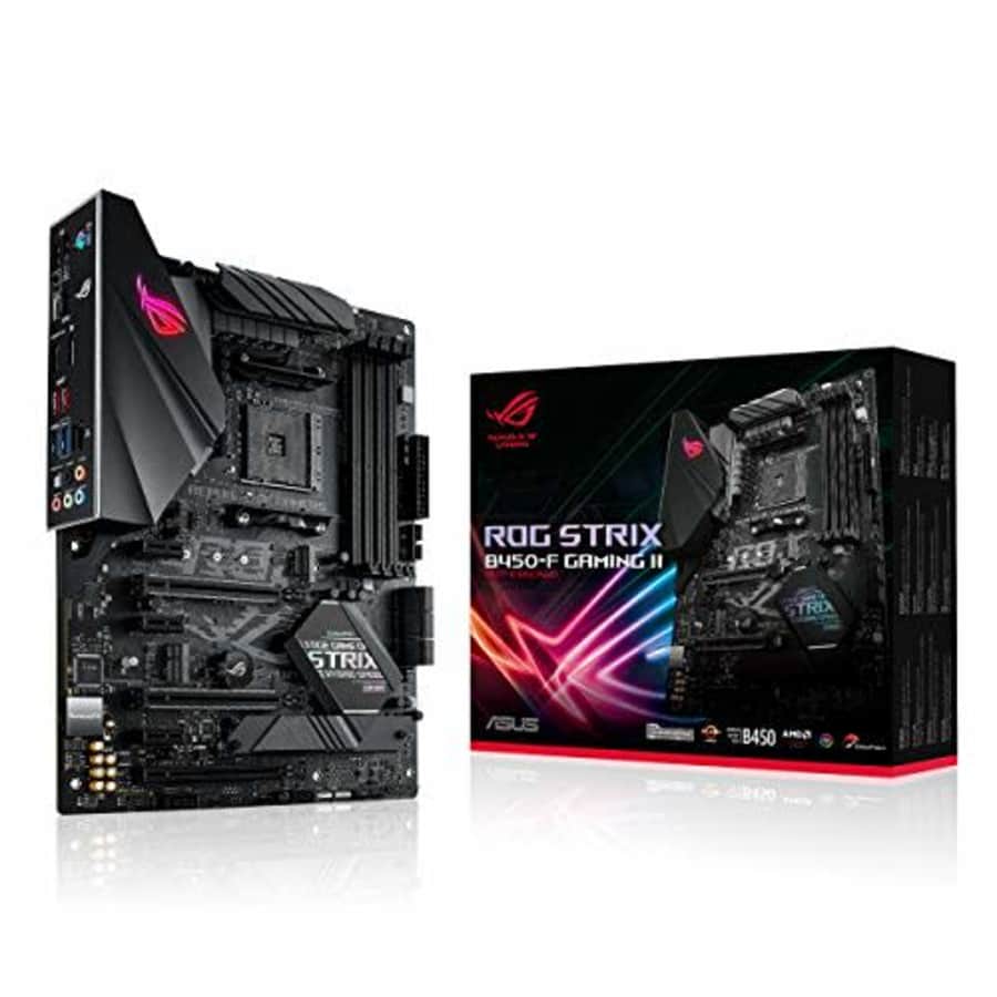 ASUS ROG Strix B450-F Gaming II AMD AM4 ATX Gaming Motherboard for $205 ASUS ROG Strix B450-F Gaming II AMD AM4 ATX Gaming Motherboard for $205