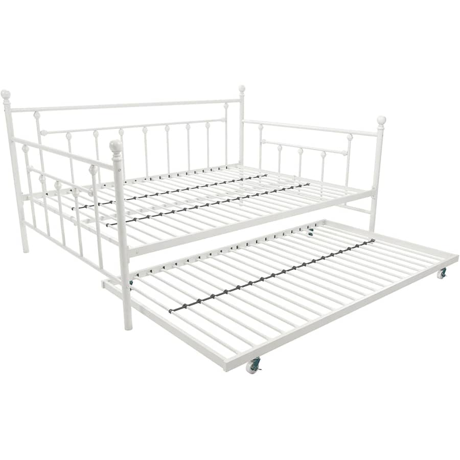 DHP Metal Full Size Daybed w/ Twin Size Trundle for $237 DHP Metal Full Size Daybed w/ Twin Size Trundle for $237
